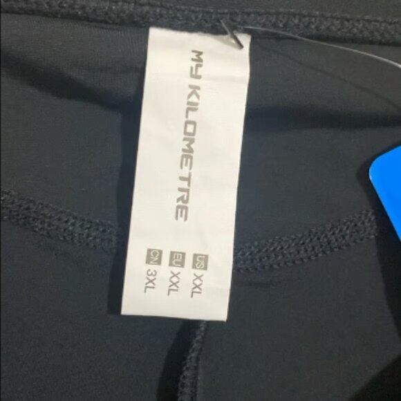 MY KILOMETRE Men's Triathlon Shorts w Adjustable Drawstring Size XXL - Picture 7 of 8